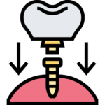 icono de endodoncia e implantes